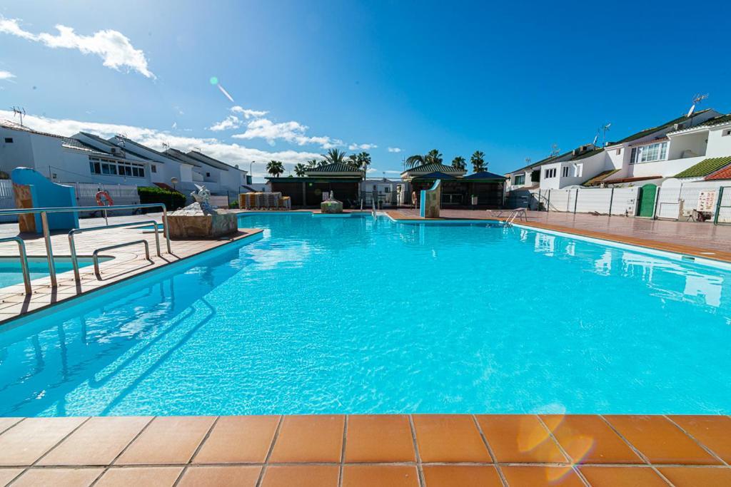 Deluxe Duplex Bungalow Private Parking Maspalomas  Exterior photo