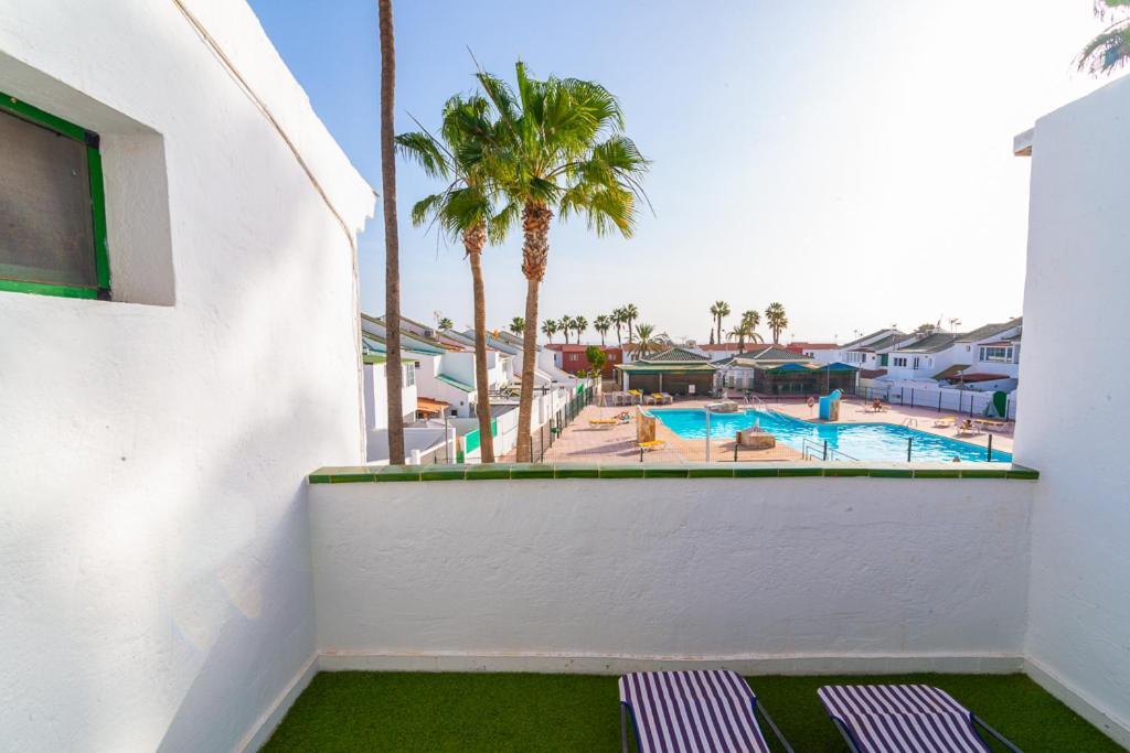 Deluxe Duplex Bungalow Private Parking Maspalomas  Exterior photo