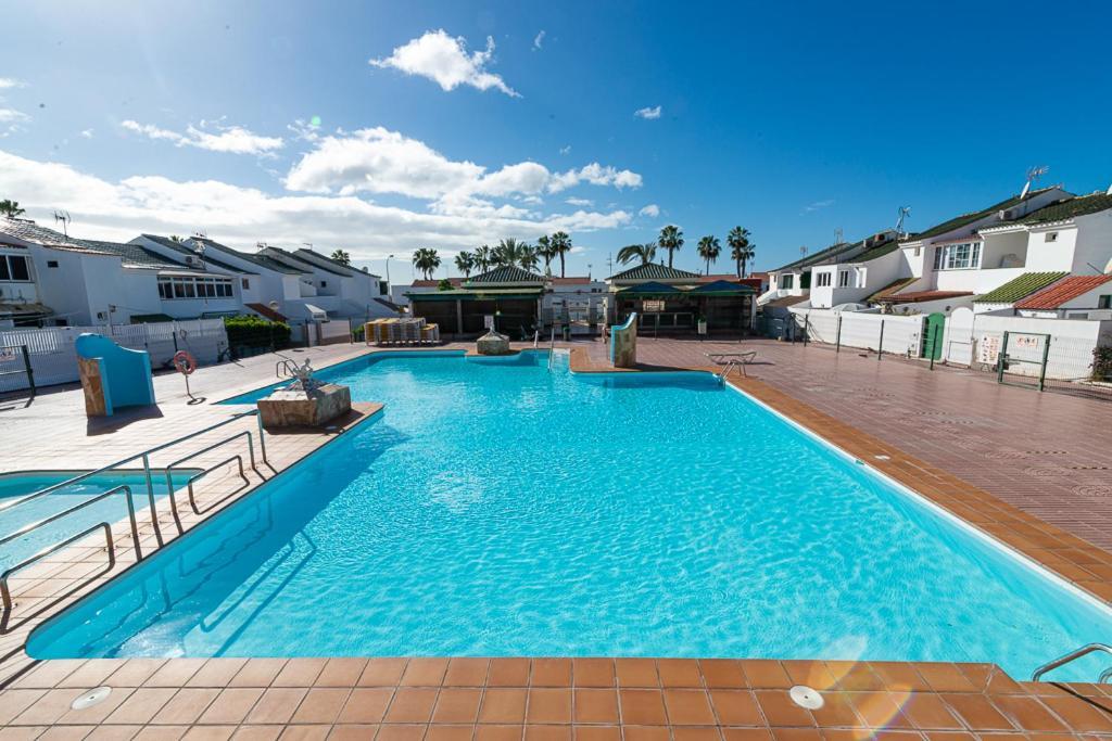 Deluxe Duplex Bungalow Private Parking Maspalomas  Exterior photo